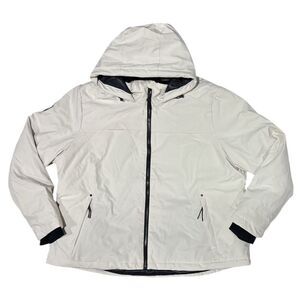 Free Country Women's 3-Layer Wind & Water Resistant Snow Jacket - Oyster